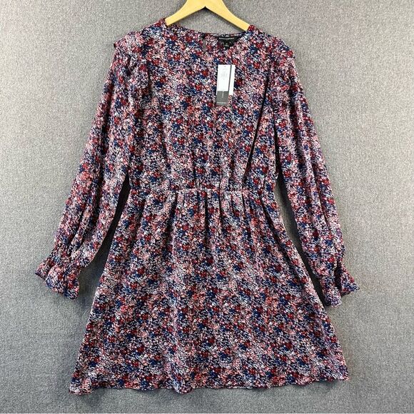 Banana Republic Dresses & Skirts - NWT Banana Republic Long-Sleeve Printed Dress – New With Tags